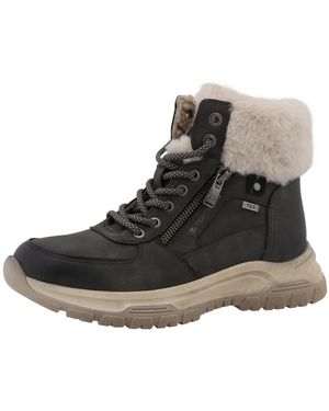 Tom Tailor Schnürstiefelette - Schwarz