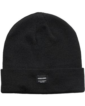 Jack & Jones JACDNA BEANIE NOOS - Schwarz