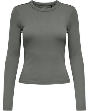 ONLY Shirt Onlval - Grau