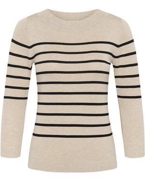 Kaffe Pullover Kalizza - Weiß