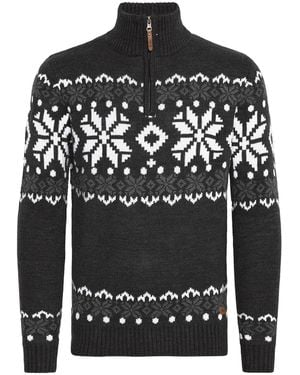 Solid Pullover Norwin - Schwarz