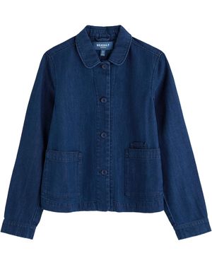 Seasalt Cornwall Übergangsjacke Coombe Lane - Blau