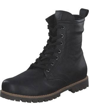 Esgano Schnürstiefelette - Schwarz