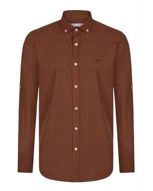 Felix Hardy Hemd - Braun