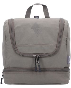 NitroBags Travelbags Travel Kit Kosmetiktasche 25 Cm - Grau
