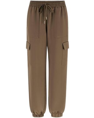 Guess Cargohose New Marzia - Natur