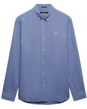 Superdry & Co Hemd - Blau