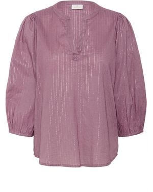 Kaffe Bluse Kaluise - Lila