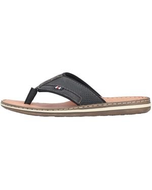 Rieker Zehentrenner Comfort - Schwarz