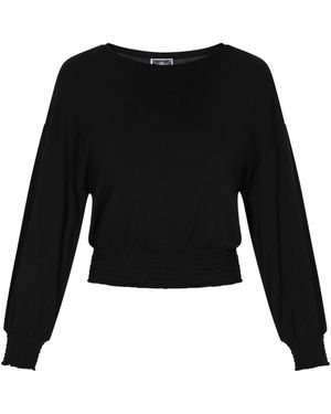DreiMaster Maritim Bluse - Schwarz