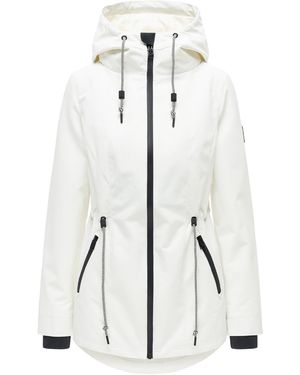 Navahoo Parka Blumentanz 14 - Weiß