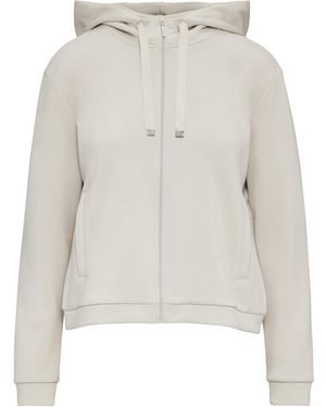 Comma, Sweatjacke - Weiß