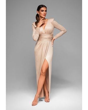 Ombre Abendkleid - Grau