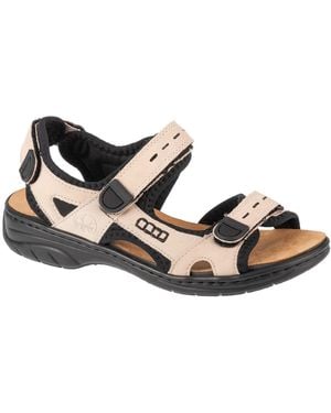 Rieker Sandale Sandals 64582 - Schwarz