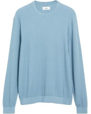 S.oliver Pullover - Blau