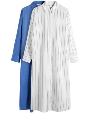 The Set Kleid - Blau
