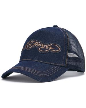 Ed Hardy Cap - Blau