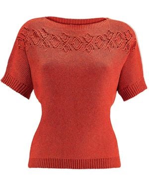 Madeleine Pullover - Rot
