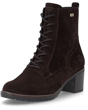 Remonte Schnürstiefel D2A80 - Schwarz