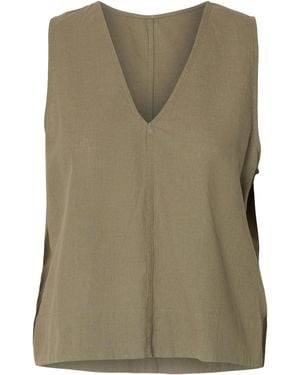 SELECTED Top Slflinna - Grün