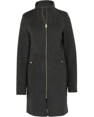 Vero Moda Langmantel (1-tlg) - Schwarz