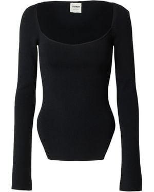 ABOUT YOU x Laura Giurcanu Pullover - Schwarz