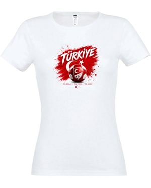 Rmk Shirt Wm Fußball Türkiye - Weiß