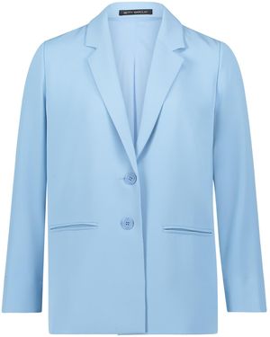 Betty Barclay Longblazer Mit Reverskragen - Blau