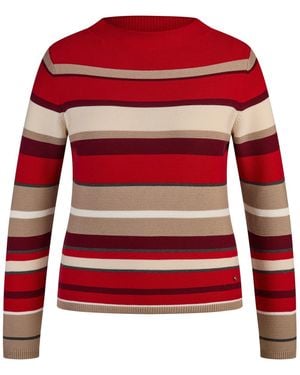 Rabe Strickpullover - Rot