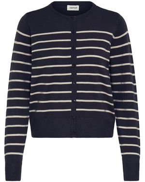 Oxmo Strickjacke Fkeana - Blau