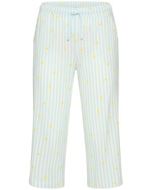 vivance active Pyjamahose - Blau