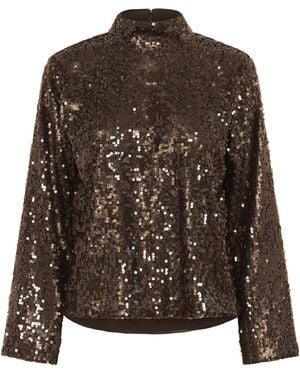 Kaffe Bluse Kaziggy - Braun