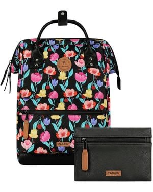 Cabaïa Rucksack Adventurer Medium Genoa - Schwarz
