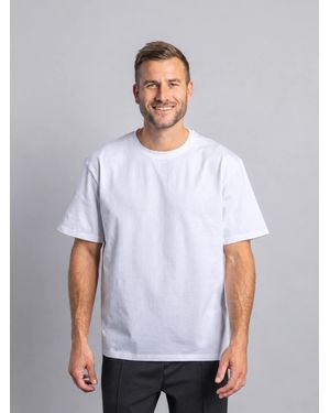 Dirt Shirt Heavy Cotton T-Shirt Oversized - Weiß