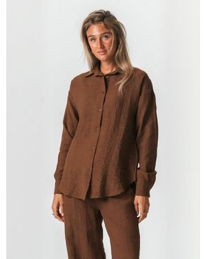 TeeShoppen Shirt Lilly - Braun