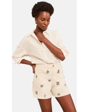 Love & Roses Shorts - Natur