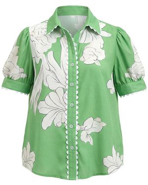 usha BLUE LABEL Bluse - Grün