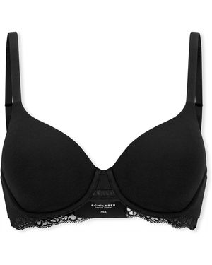 Schiesser Bh Unique Cotton - Schwarz
