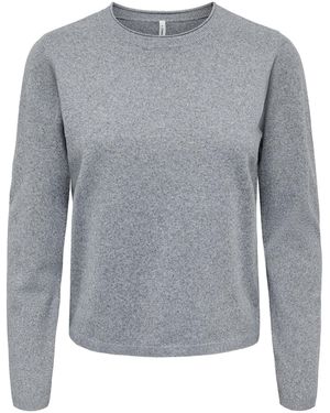 ONLY Pullover Onlloyal - Grau