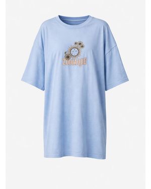 Worldclassca Oversizeshirt - Blau
