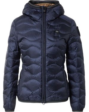 Blauer Jacke - Blau