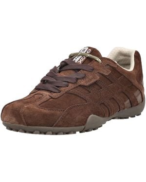 Geox Sneaker Veloursleder Sneaker - Braun