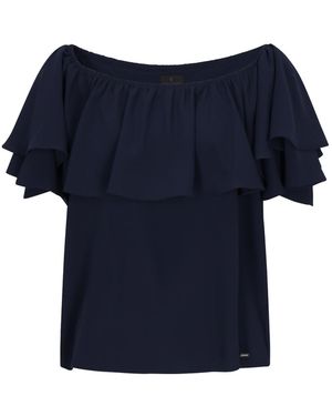 DreiMaster Klassik Bluse - Blau