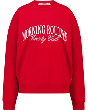 America Today Sweatshirt - Rot