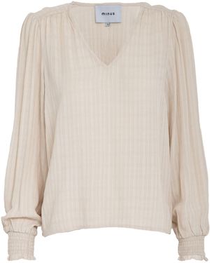 Minus Bluse Anine - Natur