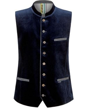 Stockerpoint Trachtenweste Tozzi - Blau