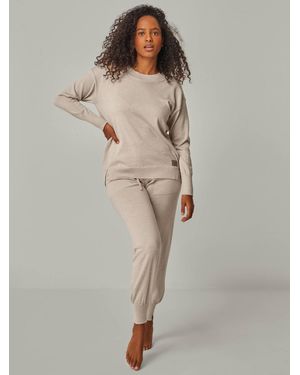 YOU LOOK PERFECT Pullover Bella - Natur