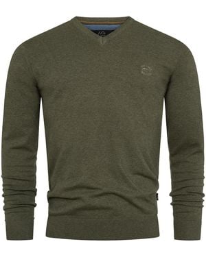INDICODE Pullover Tikks - Grün