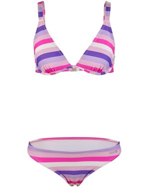Beco the world of aquasports Bikini Fresh Stripes - Lila