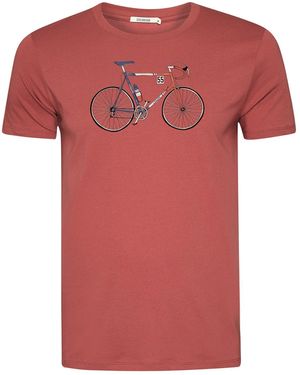 GreenBomb T-Shirt Guide Bike Jacques - Pink